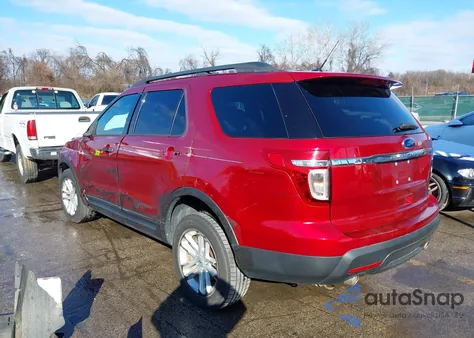 2015 Ford Explorer z USA, uszkodzony, nr VIN 1FM5K8B86FGA52097